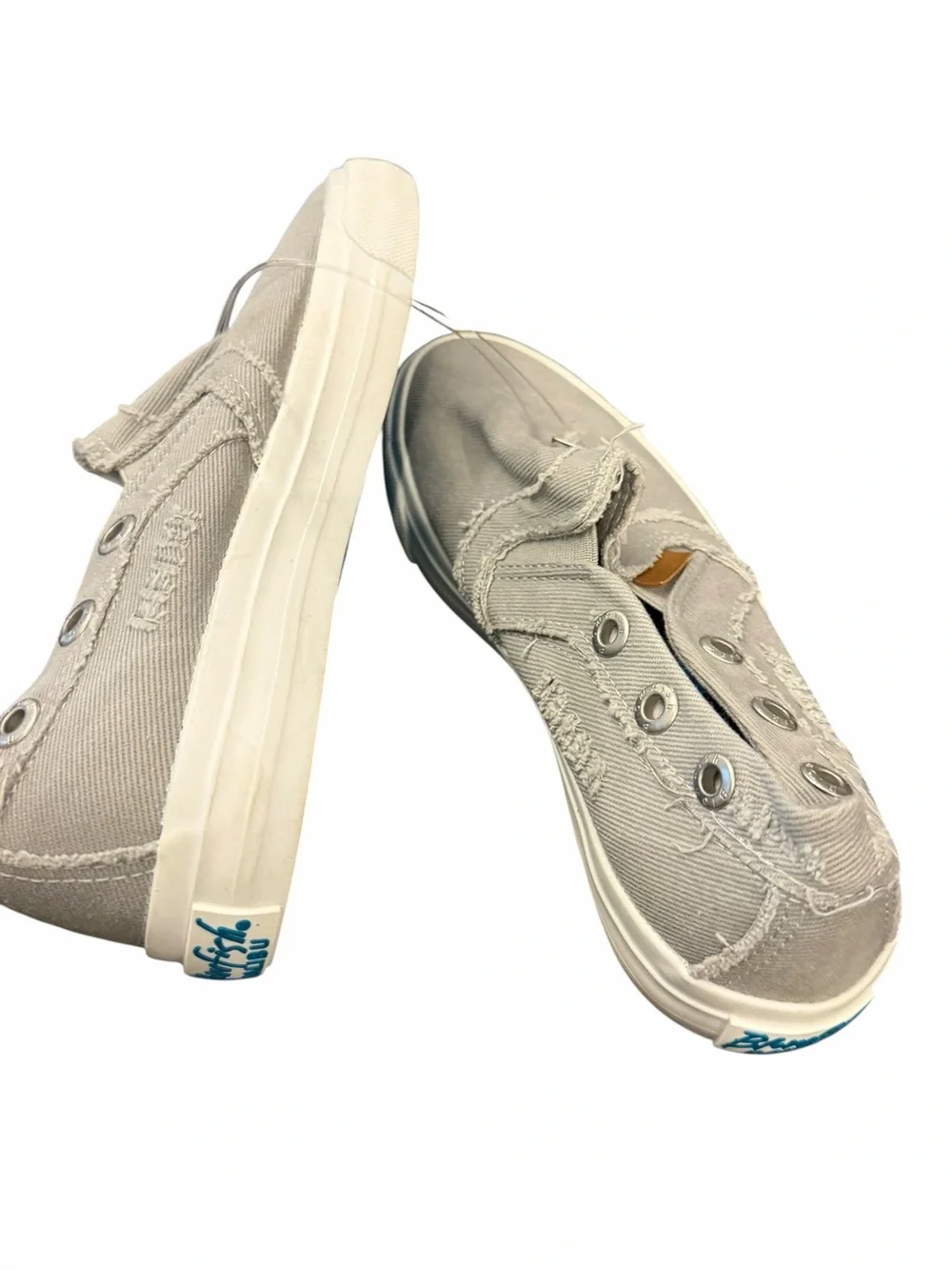 Blowfish Malibu Womens Sneaker Malibu Mariachi Canvas Size US 7.5 NEW Gray Smoke